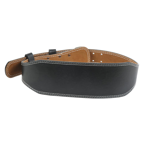 Weight Lifting Belt for Fitness Wide Support for Rowing Squats Deadlifts Black