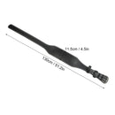 Weight Lifting Belt for Fitness Wide Support for Rowing Squats Deadlifts Black