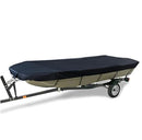 11-13FT：420cm*270cm Boat Cover Trailerable Marine Grade 210D grey