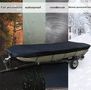 20-22FT：700cm*320cm Boat Cover Trailerable Marine Grade 210D grey