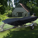 20-22FT：700cm*320cm Boat Cover Trailerable Marine Grade 210D grey