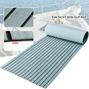 EVA Foam Boat Flooring Mat Decking Sheet 240*17.1*0.6cm Light Grey