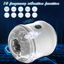 Sex Toys for Men - Sex Toys for Couples - Sex Games - Sex Toys - Men's Trainers - Masturbators - Fully Automatic Vibrating Penis Suction Trainer - Electric Penis Insertion Trainer