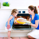 Children's Oven Mitts - Oven Mitts - Red Kitchen Mitts Oven Mitts Heat Resistant Cooking Baking Microwave - Kitchen
