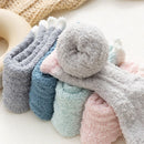 Slippers and socks - lounge socks - 7 pairs - Women's lounge socks - Soft and comfortable women's lounge socks - Comfortable, warm, thick and soft