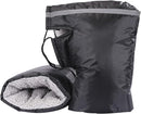 Hand Muffs - Extra Padded Cycling Gloves - Warm Gloves - Cycling Muffs - Scooter Gloves - Hand Warmers - Cycling Accessories - Winter - Windproof - Waterproof - Black