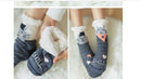 House Socks (1 pair) - Floor Socks - Slipper Socks - Women's House Socks - Fleece Lining - Non-Slip House Socks - Christmas Gift