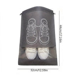 Shoe Bags - 5 Pieces - Shoe Bag - Travel and Storage Bag - Water-Repellent - Travel Organizer - Gray (43.5*32cm)