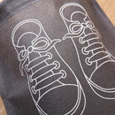 Shoe Bags - 5 Pieces - Shoe Bag - Travel and Storage Bag - Water-Repellent - Travel Organizer - Gray (43.5*32cm)