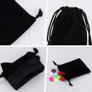 10-pack jewelry pouches - velvet - drawstring gift bags - drawstring bags - 9 cm x 7 cm