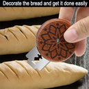 Portable Round Bread Slicer, Bread Trimmer, Slicer, Baking Accessory with 5 Blades