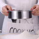 Stainless Steel Flour Sieve - Fine Sieve - Suitable for Flour, Rice, Grains - 15*4.5cm - 60 Mesh Fine Sieve - Baking Tools - Round Flour Sieve