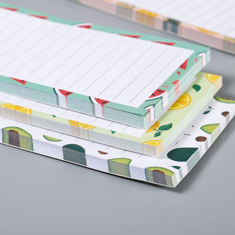 Sticky Notes - 4-pack - Magnetic Sticky Notes - Magnetic Message Board - Fridge Magnets - Removable Fridge Magnets - Magnetic Notebook for Fridge