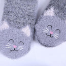 House Socks (2 pairs) - Floor Socks - Slipper Socks - Women's House Socks - Comfortable and Warm - Cute Animal Print - Christmas Gift