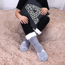 House Socks (2 pairs) - Floor Socks - Slipper Socks - Women's House Socks - Comfortable and Warm - Cute Animal Print - Christmas Gift