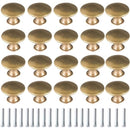 Cabinet Door Handles - Brass Door Handles - Antique Brass Handles - Cabinet Handles - 20 Items