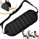 Airplane Footrest - Flying Leg Hammock - Prevents Back, Leg, Knee, and Hip Pain and Stiffness - Portable Travel Accessory with Adjustable Height - Suitable for Airplanes, Trains, and the Office