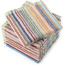 Tablecloth - Children's Towels - Mixed Colors - Super Absorbent - Kitchen Towels - Cotton Cleaning Cloths - 8 Pack (30 cm x 30 cm)