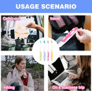 4-pack toothbrushes - Travel toothbrushes - Foldable toothbrushes - Foldable travel toothbrushes - Portable soft toothbrushes - Easy to carry