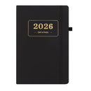 2026 Daily Planner – 2026 Adult Agenda – 1 Day on 1 Page – 365 Day Planner & Notebook – 14.0*20.8cm – Black