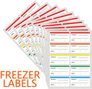 Frozen Food Labels - Writable Frozen Food Labels - Best Before Date Labels - Food Labels - Date Labels - 30 Images