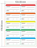 Frozen Food Labels - Writable Frozen Food Labels - Best Before Date Labels - Food Labels - Date Labels - 30 Images
