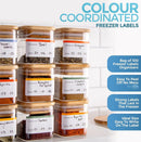 Frozen Food Labels - Writable Frozen Food Labels - Best Before Date Labels - Food Labels - Date Labels - 30 Images
