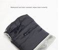 Warm gloves for strollers - water-repellent gloves for winter and snowy days - cold-resistant gloves for strollers - windproof and thickened (black)