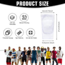 Elbow Pads - 1 Pair Arm Support Fitness Arm Knee Pads - Breathable Anti-Impact Sponge Elbow Pads - Suitable for Basketball, Football, Tandem Elbow Pads, Volleyball, White