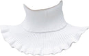 Neck Warmer - Faux Turtleneck - Knitted Warm Neck Warmer - Wearable for Everyday Use - Winter Essential for Women (White)
