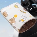 Cycling Gloves - Waterproof Gloves - Warm Gloves - Cycling Muffs - Scooter Gloves - Hand Warmers - Bicycle Accessories - Winter - Windproof （Black）