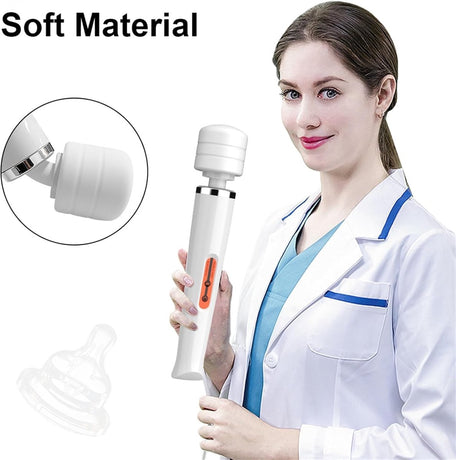 Vibrator - Dildo | Sex Toys for Couples - Sex Toys for Women - Sex Toys for Adults - Powerful 10-Speed Vibrator - G-Spot, Nipple, and Clitoris Stimulation - Electric Plug-In Massager (Black)