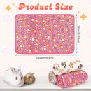 Pet Blankets - Washable 3-Pack Pet Cage Blankets - For Small Animals