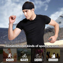 5-Pack Running Headbands for Men - Sports Headbands for Men, Sweat-Wicking - Suitable for Running, Cycling, Basketball, Yoga and Fitness Training - Elastic Unisex Headbands