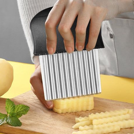 Household potato knife - potato flower knife - potato cutting knife - multifunctional knife - vegetable cutting knife made of stainless steel