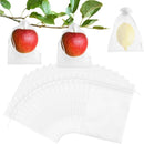 Garden Tools - 20 Items - Fruit Protection Bags - White Fruit Protection Bags with Drawstring - Garden Net Bags - Suitable for Grapes - Prevent Wasps, Cherry Vinegar Flies and Other Insects from Eating Them