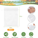 Garden Tools - 20 Items - Fruit Protection Bags - White Fruit Protection Bags with Drawstring - Garden Net Bags - Suitable for Grapes - Prevent Wasps, Cherry Vinegar Flies and Other Insects from Eating Them