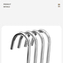 10-pack - Non-slip - Space-saving - Storage rack - Wardrobe belt/scarf hooks - Suitable for displaying hats, vests, ties, shawls (white)