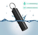 Small Pill Boxes (2-piece) - Keychain - Travel Metal - Pill Dispenser - Convenient Pill Storage