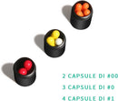 Small Pill Boxes (2-piece) - Keychain - Travel Metal - Pill Dispenser - Convenient Pill Storage