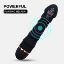 Vibrator - Dildo | Sex Toys for Couples - Sex Toys for Women - Sex Games - Sex Toys - Female G-Spot Clitoral Vibrator - Sex Toys for Adults - AV Vibrator - Dildos - Female Masturbator (Black)