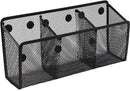 Pen Holder - Mesh Storage Basket with Extra Strong Magnets - Freezer Safe - Whiteboard - Cabinet Accessory - Office Supplies Organizer