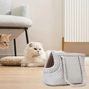 Pet Carrier - Small Portable Pet Carrier - Lightweight Cotton Winter Pet Carrier - Take Your Pet With You - Suitable for Cats, Puppies and Kittens