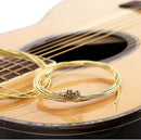 Guitar Strings - 6 Strings - Rust Resistant and Durable - Clear Tone - Folk Guitar Strings - Folk Guitar Steel Strings (Copper Strings)