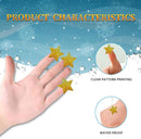 Stickers - 500 sheets - Sealing stickers - Gift stickers - Children's stickers - Stickers for adults - Reward stickers for children - 1 roll - Star stickers - Suitable for packaging