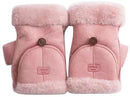 Gloves - Women's Gloves - Warm Gloves - Fingerless Gloves - Suitable for walking, commuting, running, hiking, outdoor activities and cold winters. (Pink)