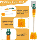 Bottle Brush - 5-in-1 Bottle Brush - Bottle Brush for Babies - Suitable for all types of glass cups - Cleans cup rims, straws and other parts.