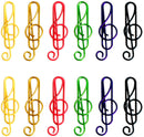 Paperclips - Note Shape - Metal Paperclips - Office Supplies - Folders - Writing Instruments - 100 Pieces