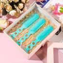 72 pcs Bulk Hair Brushes - Hair Brush Bulk Nylon Brush with Ventilated Hair Brush - For Curly Hair, Wavy Hair, Blow-Drying, Parting, Styling, Detangling Hair - Suitable for Travel, Home, Hotel