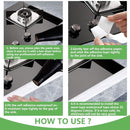 Waterproof Sealing Tape - for floors, walls, countertops, sinks, bathrooms, toilets and baths - 2-pack